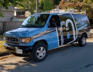 Main Street Plumbing Van