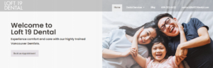 Loft 19 Dental Homepage