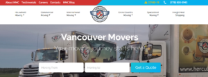 Hercules Moving Company Homepage