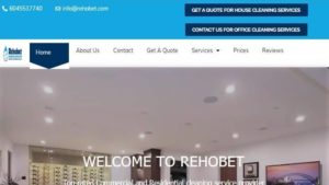 REHOBET JANITORIAL SERVICES LTD's Homepage