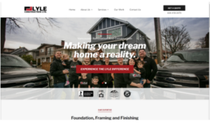 Lyle Construction Homepage
