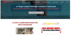 Carpet Cleaning Vancouver Pros Homepage