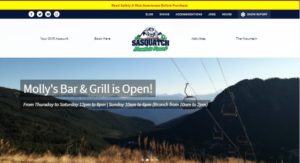 Sasquatch Mountain Resort's Homepage