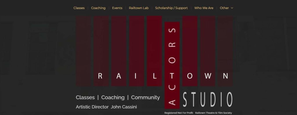 Railtown Actor’s Studio's Homepage