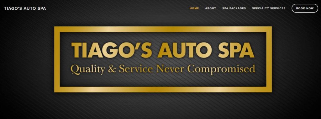 Tiago’s Auto Spa's Homepage