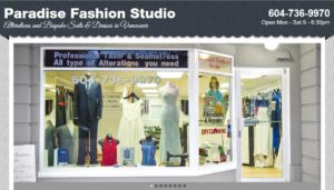 Paradise Fashion Studio's Homepage