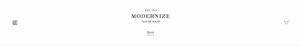Modernize Tailors' Homepage