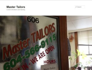 Master Tailors Ltd's Homepage