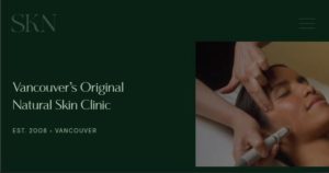 SKN Holistic Rejuvenation Clinic Inc.'s Homepage