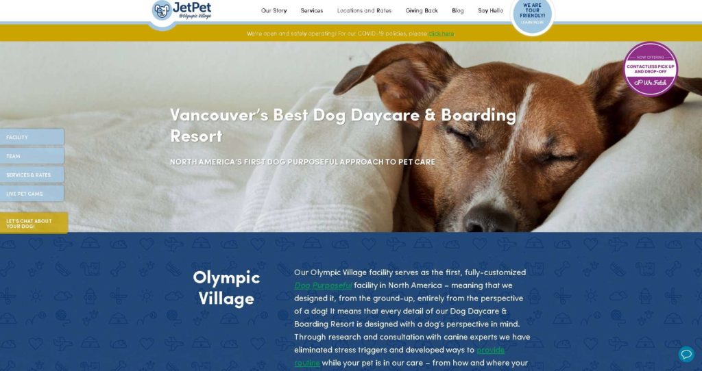 Jet Pet Resort's Homepage
