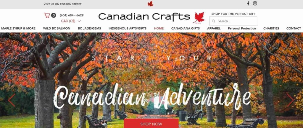 Canadian Crafts Homepage