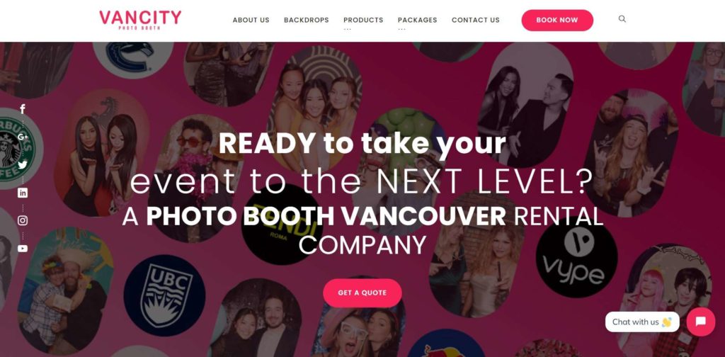 Vancity Photo Booth Vancouver