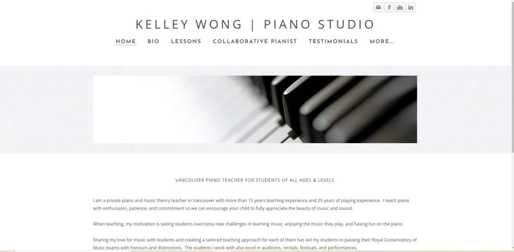 Kelley Wong Piano Studio