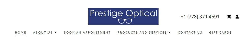 4. Prestige Optical and Optometry