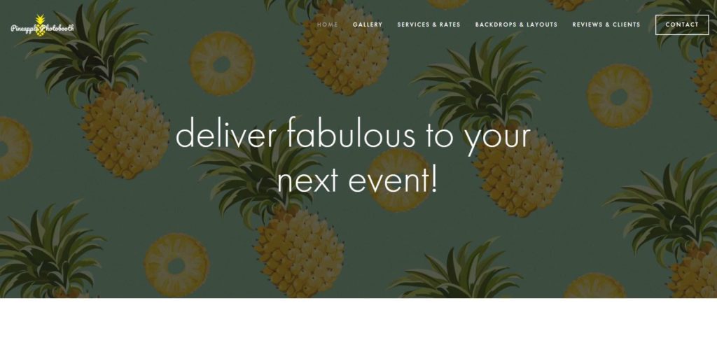Pineapple Photobooth