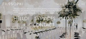 Filosophi Event Planning and Design