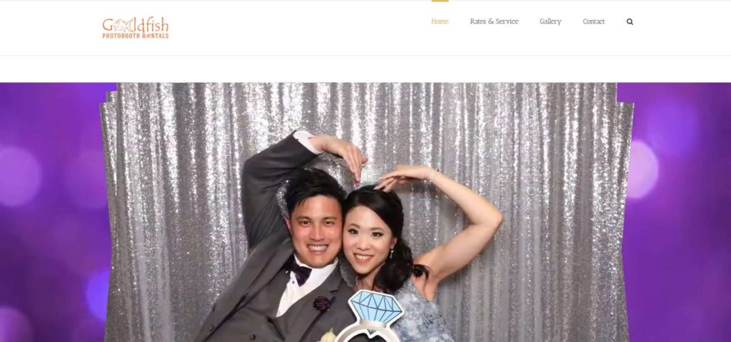 Goldfish Photobooth Rentals