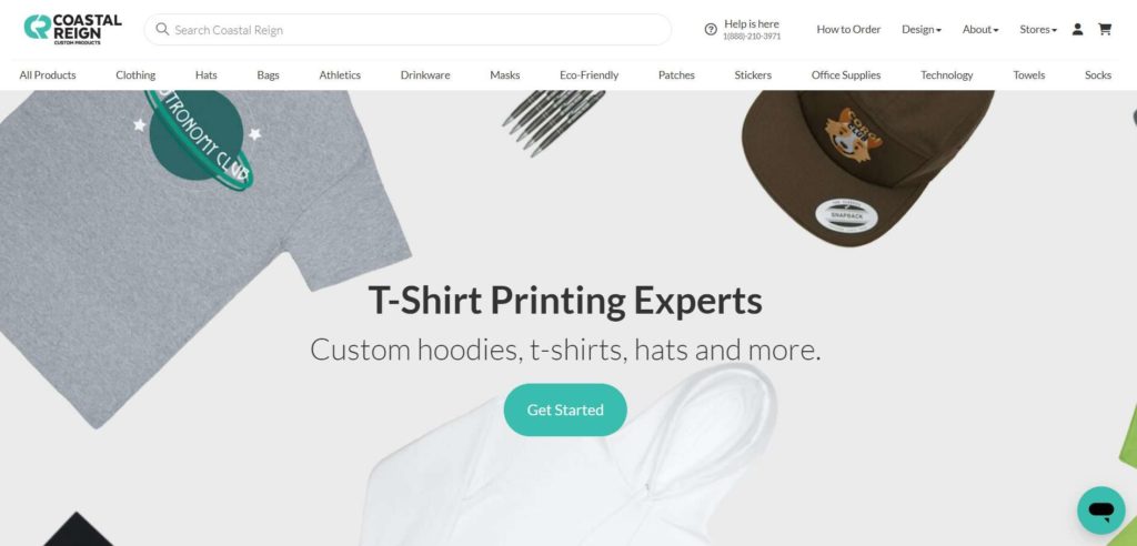 Coastal Reign Printing