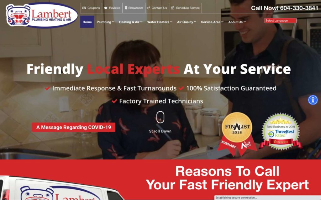 Lambert Plumbing & Heating, Ltd
