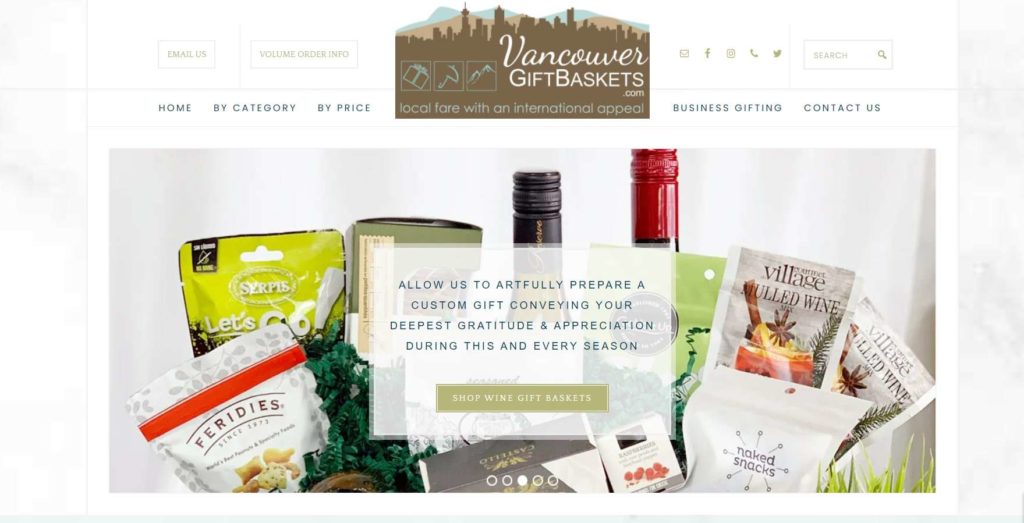 Vancouver Gift Baskets