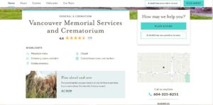 Vancouver Memorial Services and Crematorium