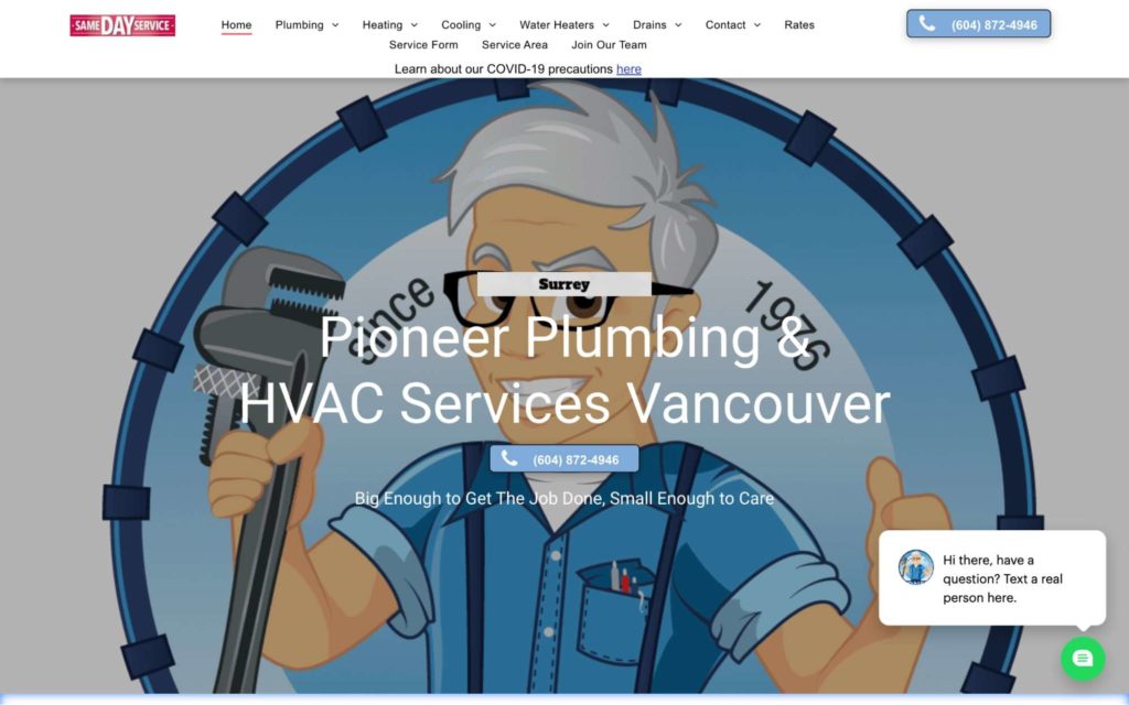 Pioneer Plumbing & Heating Inc