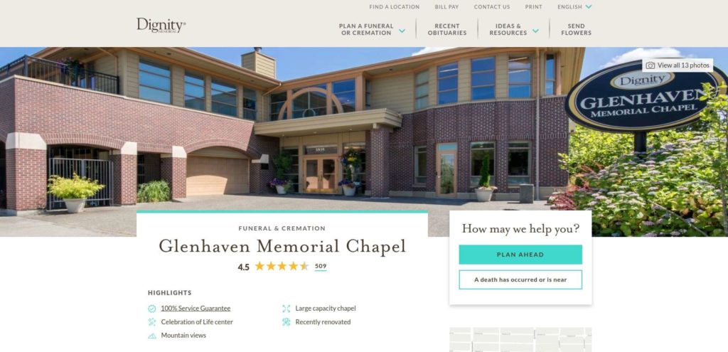 Glenhaven Memorial Chapel