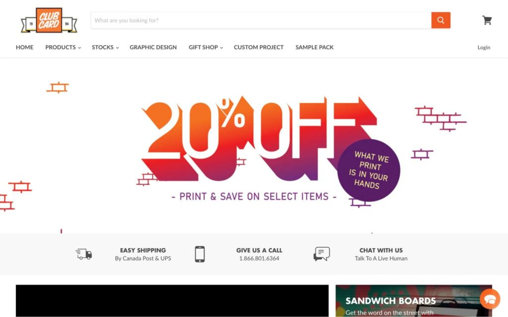 Clubcard Printing