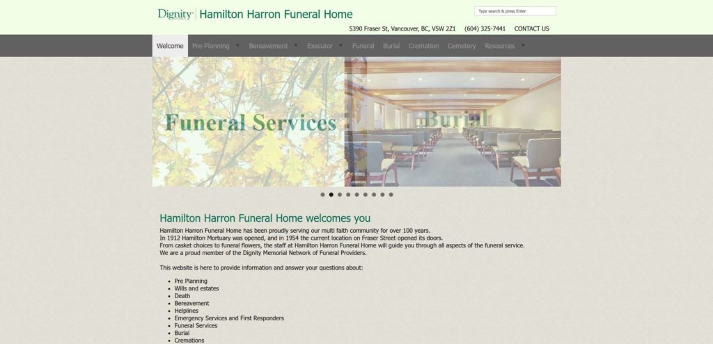 Hamilton Harron Funeral Home