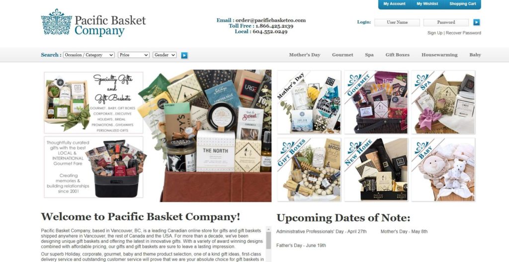 Pacific Basket Company