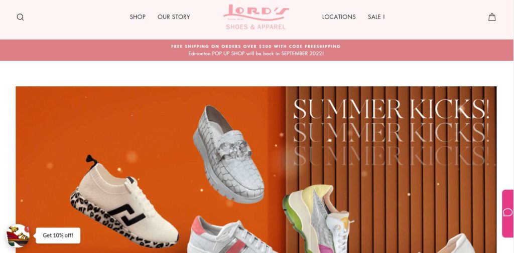 Lord's Shoes and Apparel