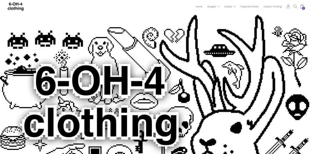 6-oh-4 clothing homepage