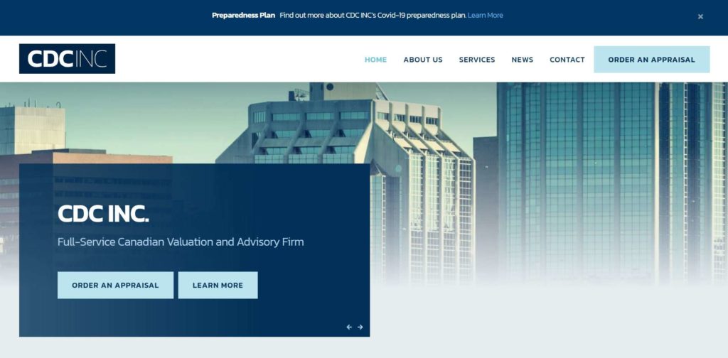 CDC INC. Homepage