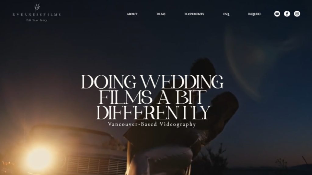 Everness Film Homepage