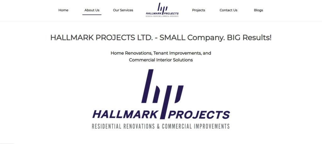 Hallmark Projects Ltd. Homepage