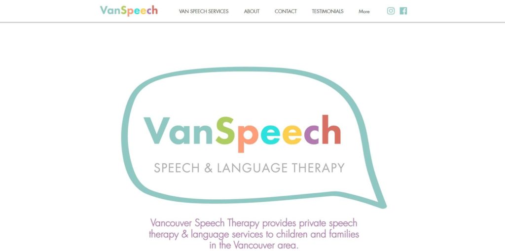 Jessica Sproat of VanSpeech Homepage