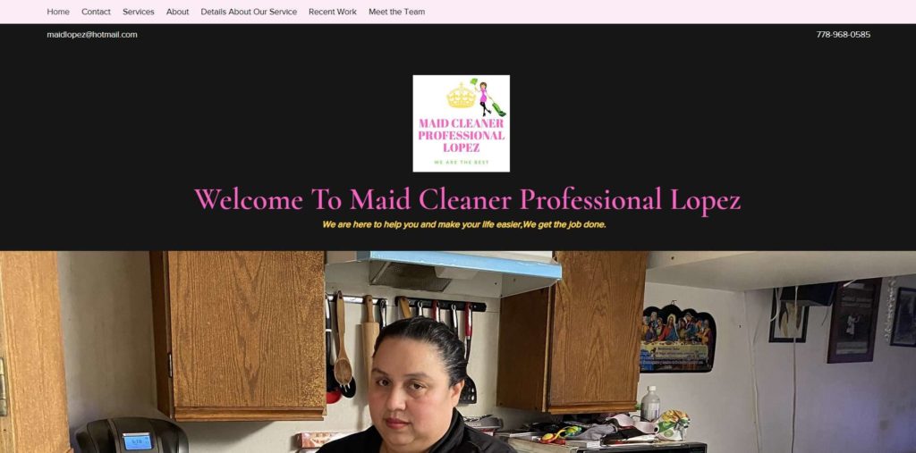 Maid Cleaner Lopez Vancouver Homepage