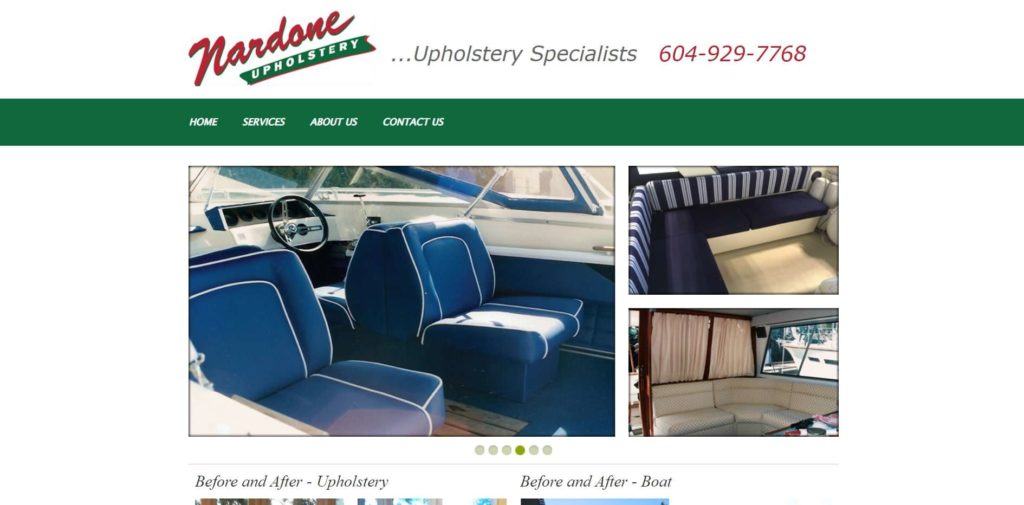 Nardone Upholstery Homepage