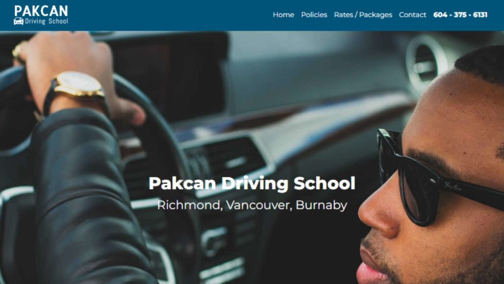 Pakcan Driving School Inc. Homepage