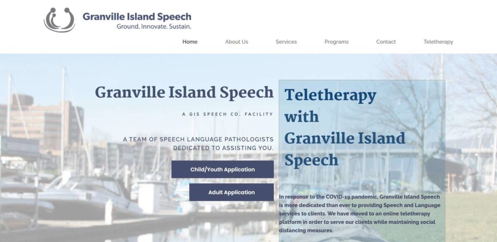 Vinni Panikkar of Granville Island Speech and Language Therapy Clinic Homepage