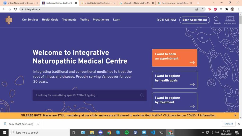 Integrative Naturopathic Medical Centre