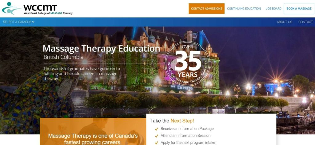 West Coast College of Massage Therapy - New Westminster Campus