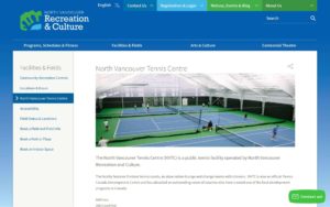 North Vancouver Tennis Centre