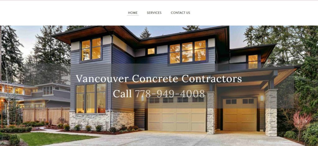 Vancouver Concrete Contractors
