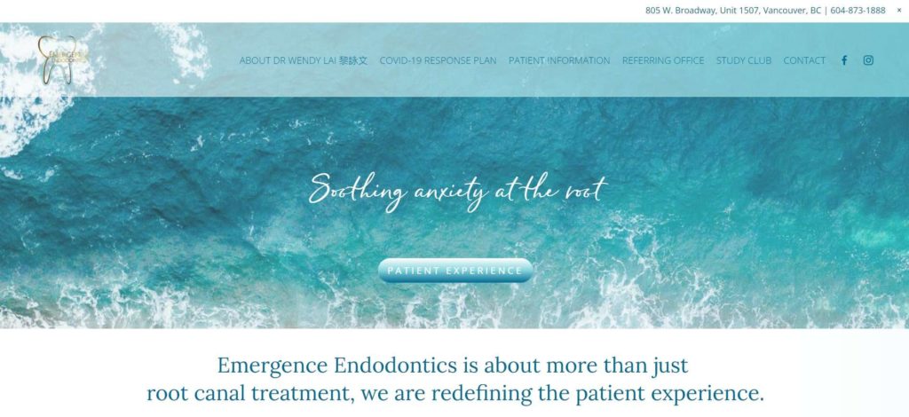 Dr. Wendy Lai of Emergence Endodontics