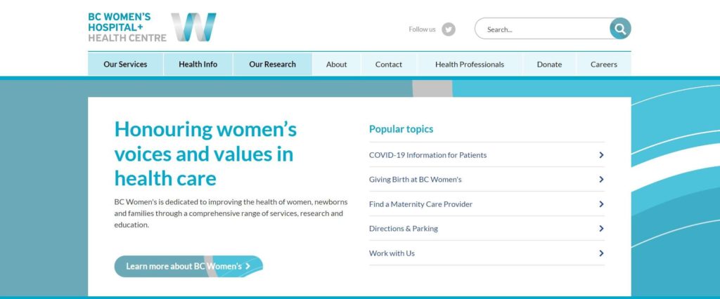 BC Women's Hospital and Health Centre