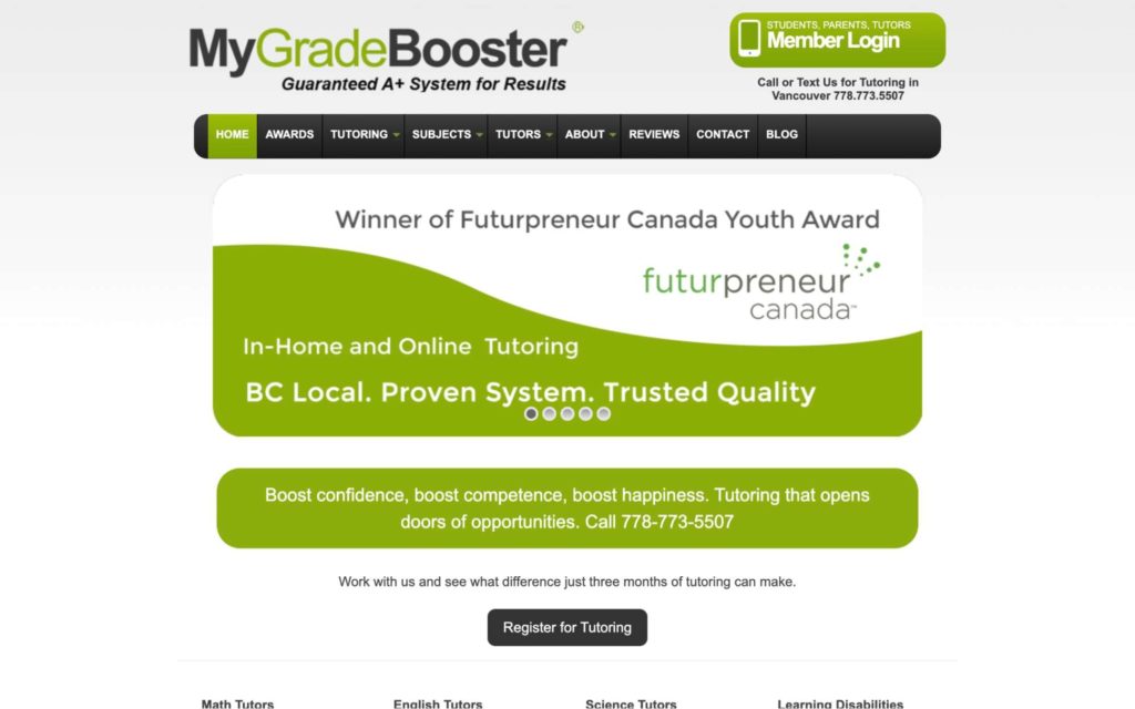 MyGrade Booster Tutoring Vancouver