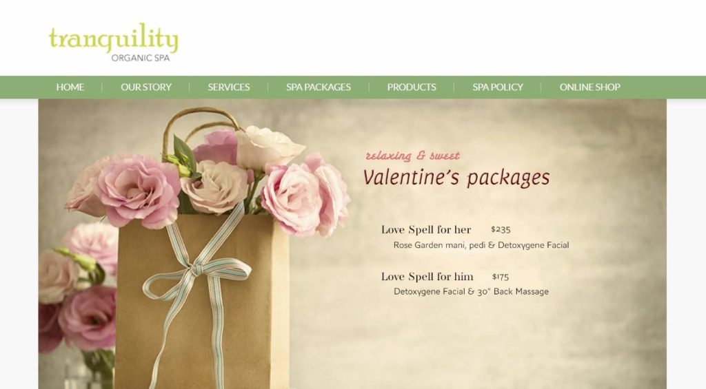 Tranquility Organic Spa