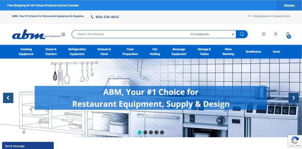 ABM Food Equipment Homepage
