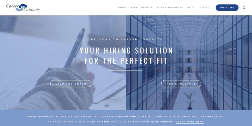 Career Contacts Homepage